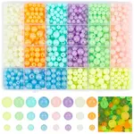 1040Pcs 24 Colors Luminous Acrylic Beads Sets