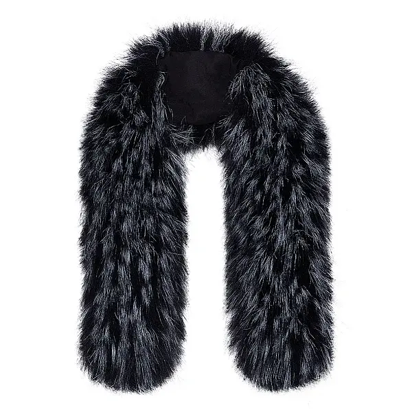 1Pc Artificial Fur Chenille Stick Collars Trim for Sewing Craft Decor