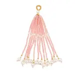 Transparent Glass & Plastic Beads Big Pendants