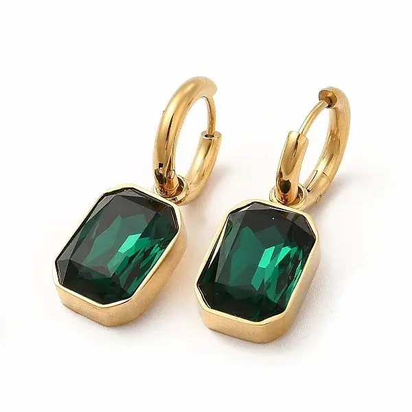 Ion Plating(IP) 304 Stainless Steel Hoop Earring