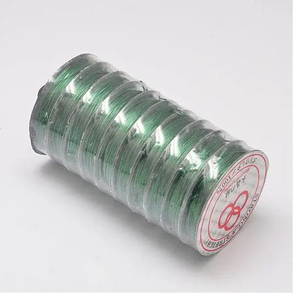 Flat Elastic Crystal String