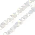 Electroplate Glass Beads Strands