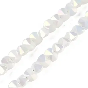 Electroplate Glass Beads Strands