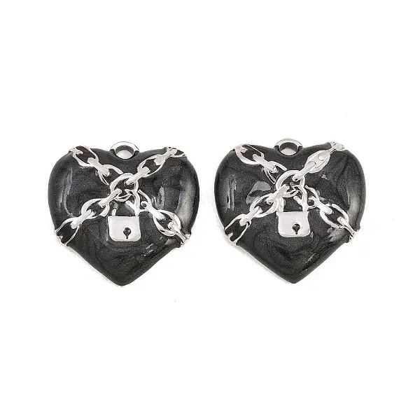 304 Stainless Steel Enamel Pendants
