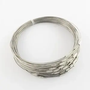 Stainless Steel Wire Necklace Cord DIY Jewelry Making