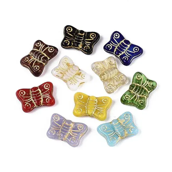 Butterfly Glass Beads