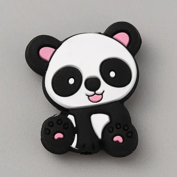 Panda Silicone Beads