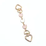 Light Gold Zinc Alloy Hanger Clasps
