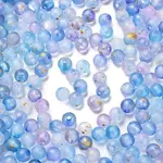 Frosted Transparent Acrylic Beads