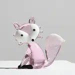 Handmade Lampwork 3D Fox Figurines