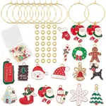 DIY Christmas Wine Glass Charm Making Kits