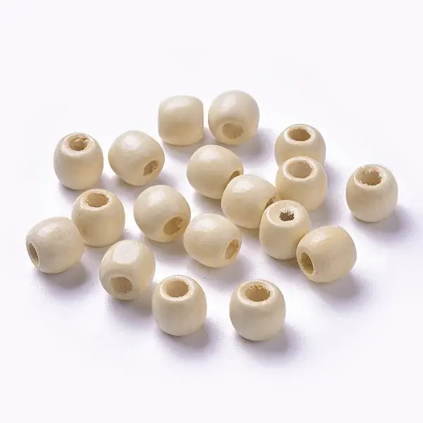 Dyed Natural Maple Wood Beads