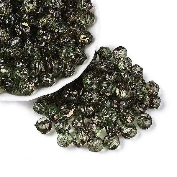 Picasso Transparent Glass Beads