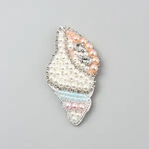 Embroidery Cloth Rhinestone Sew On Patches