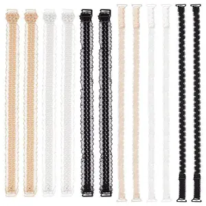 6 Pairs 6 Style Adjustable Bra Straps