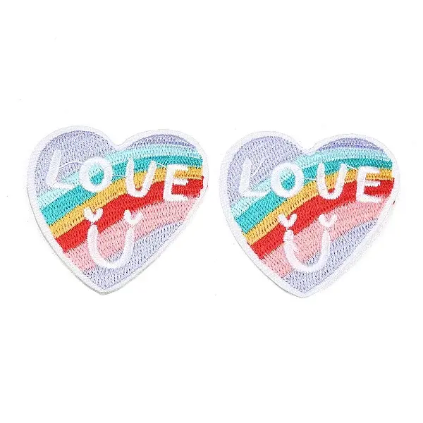 Polyester Computerized Embroidery Cloth Iron on Sew on Patches