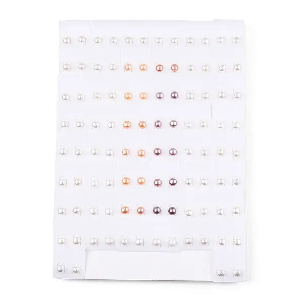 Dyed Natural Pearl Stud Earrings