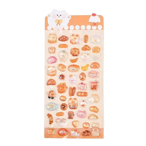 PET 3D Puffy Stickers