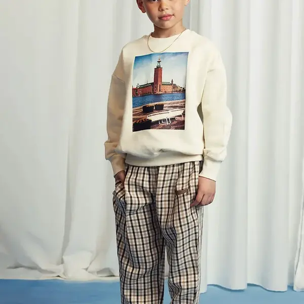 Dětské kalhoty Mini Rodini Gingham