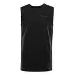 Pánské bavlněné tílko alpine pro quaret 2 černá xl