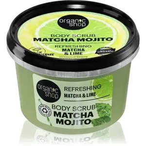 Organic Shop Matcha Mojito osviežujúci telový peeling 250 ml