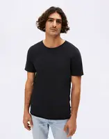 Tričko Armedangels Jaames Brushed T-Shirt 105 black