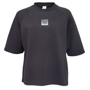 Russell Athletic CORE SS OVER SHIRT Dámské tričko, černá, velikost