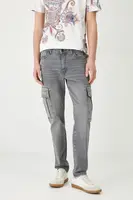 Džíny Medicine pánské, šedá barva