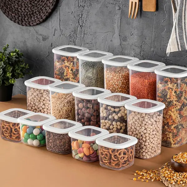 P & B SADA DÓZ NA POTRAVINY 15dílné