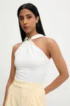 Halenka Answear.LAB dámská, bílá barva, hladká