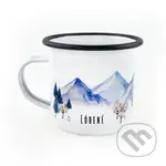 Smaltovaný hrnek Zima