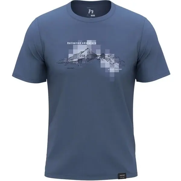 Hannah LUKE Pánské tričko, modrá, velikost