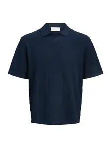 Jack & Jones Plus Sveter 'JORTYLER'  tmavomodrá