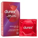 DUREX Feel thin extra lubricated 12 kusů
