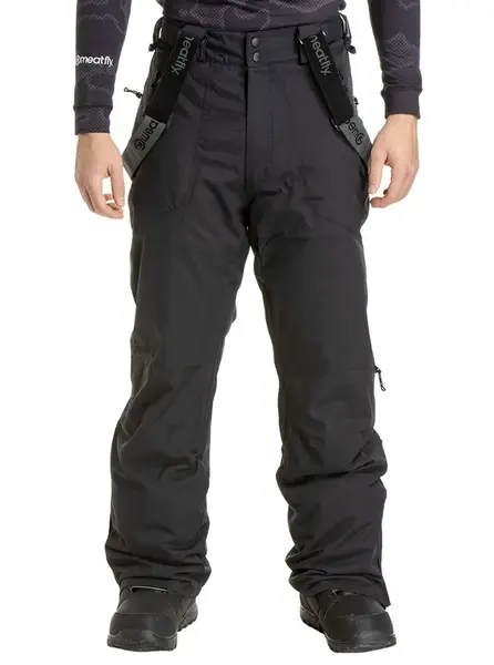 Meatfly pánské SNB & SKI kalhoty Gnar Black | Černá | Velikost XL