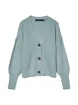 VERO MODA Kardigán 'Lea'  mätová
