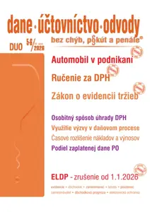 DUO č. 5-6 - Automobil v podnikaní po novom
