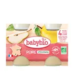 BABYBIO príkrm hruška Williams 2x130 g
