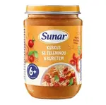 SUNAR Príkrm kuskus so zeleninou a kuraťom 6m+ 190 g