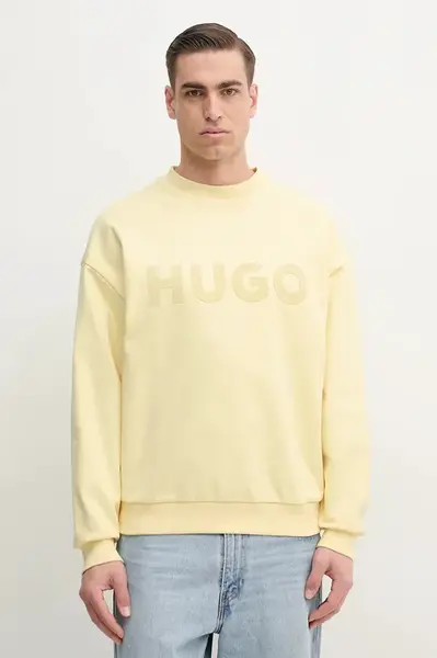 Bavlněná mikina HUGO Dinex