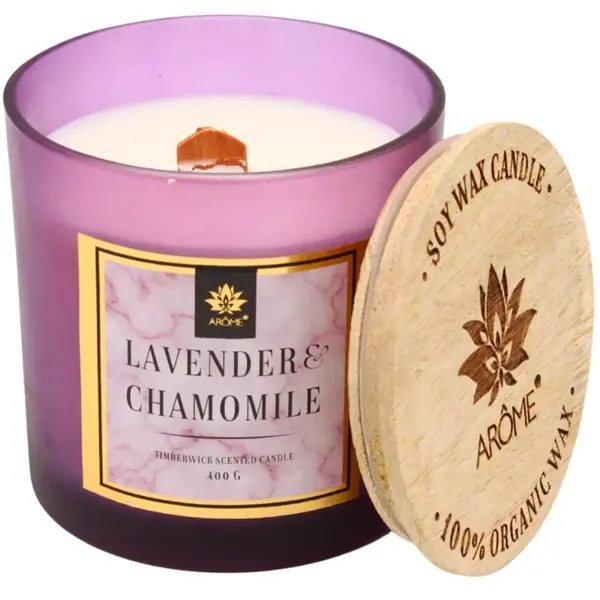ARÔME Vonná svíčka Lavender & Chamomile 400 g
