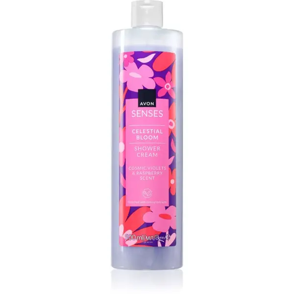 Avon Senses Celestial Bloom krémový sprchový gél 500 ml