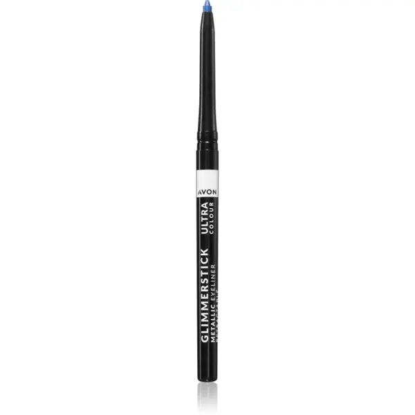 Avon Glimmerstick Metallic metalická ceruzka na oči odtieň Electric Blue 0.35 g