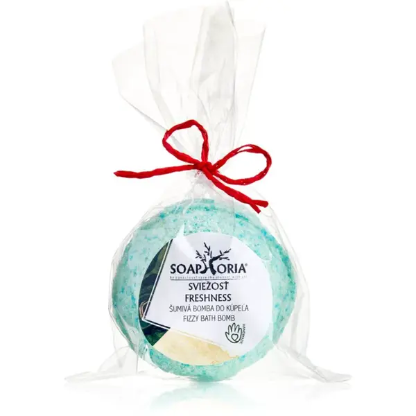 Soaphoria Inhale Exhale Freshness šumivá guľa do kúpeľa Svěžest 85 g