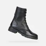 Black women's ankle boots Geox Hoara - Women's