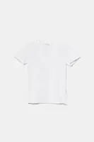 Dětské bavlněné tričko Guess