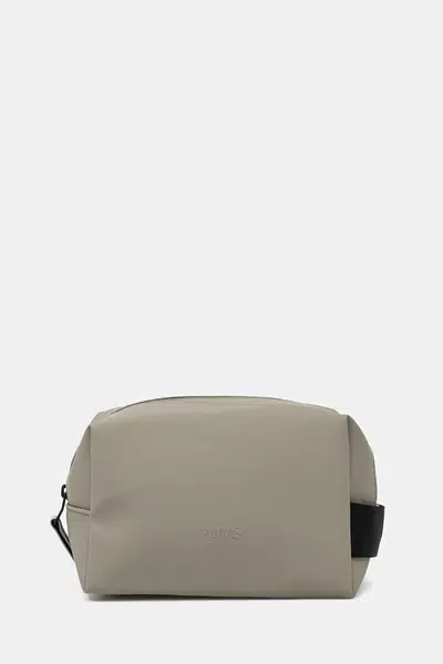 Kosmetická taška Rains Wash Bag Small W3 zelená barva, 15580