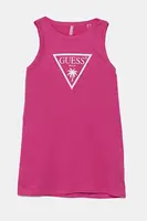 Dětské bavlněné šaty Guess