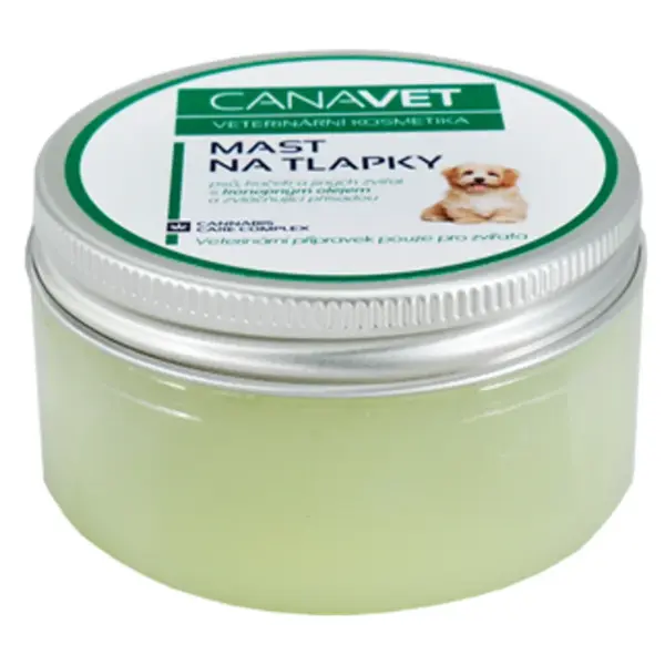 HERBAVERA Canavet masť na labky s konope 100 ml