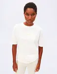 Tričko Armedangels Tarjaa 3664 white-AA yellow